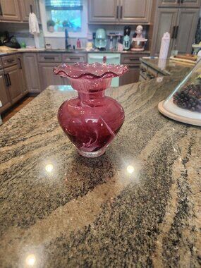 Rossi Blown Glass Vase